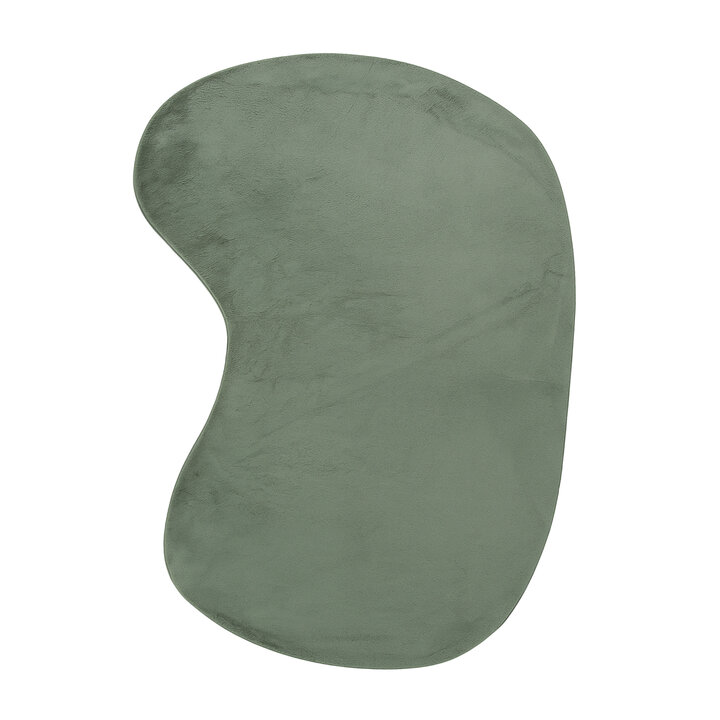 Flauschiger Teppich - Cozy Ripple Grün