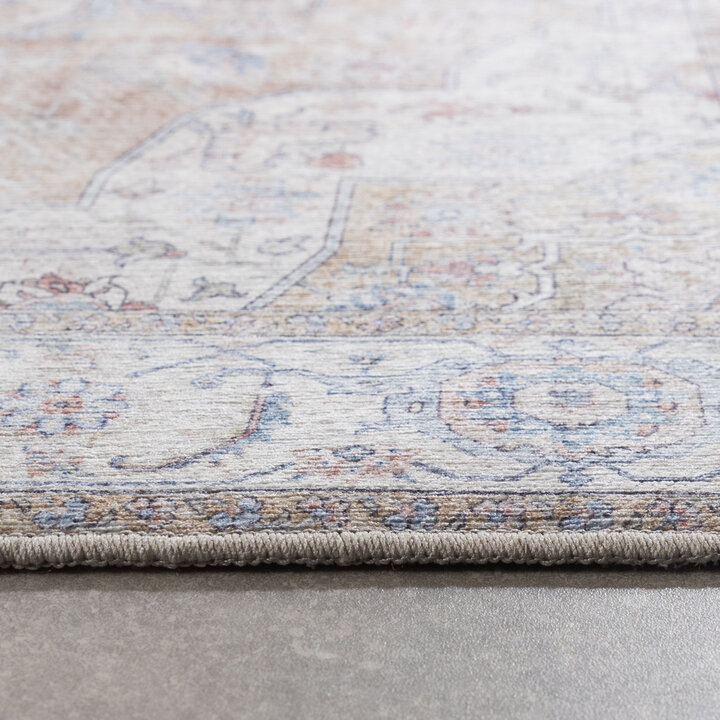 Waschbarer Läufer - Domingo Oriental Beige