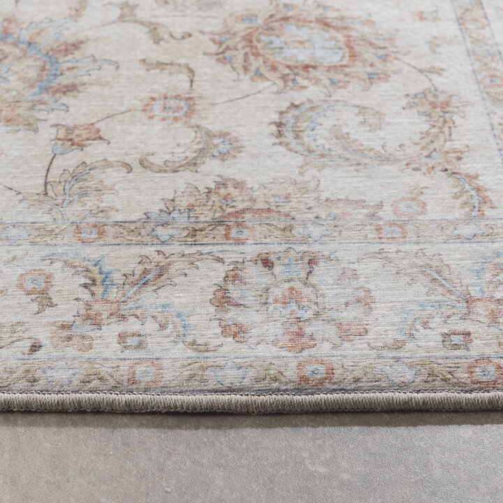 Waschbarer Läufer - Domingo Oriental Weiß