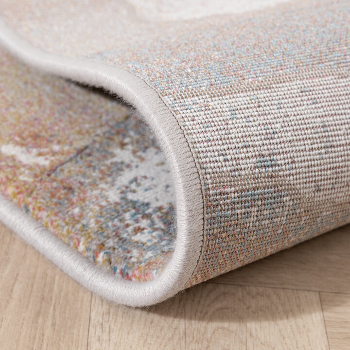 Teppich Abstrakt - Xavier Brush Grau Bunt