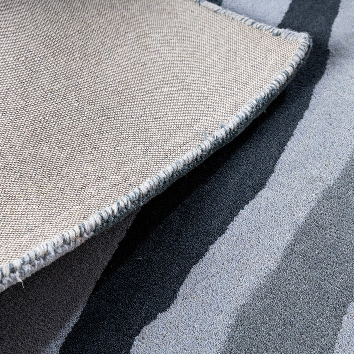 Wollteppich - Liora Blau