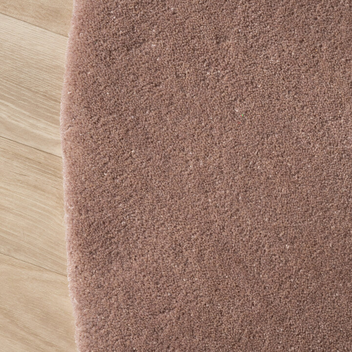 Wollteppich Rund - Vienna Rosa