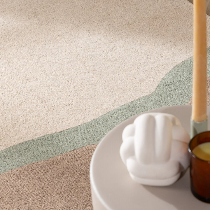 Wollteppich - Vienna Mintgrün