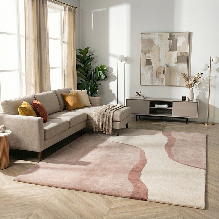 Wollteppich - Vienna Rosa