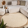 Teppich Skandinavisch Rund - Lova Arches Beige - thumbnail