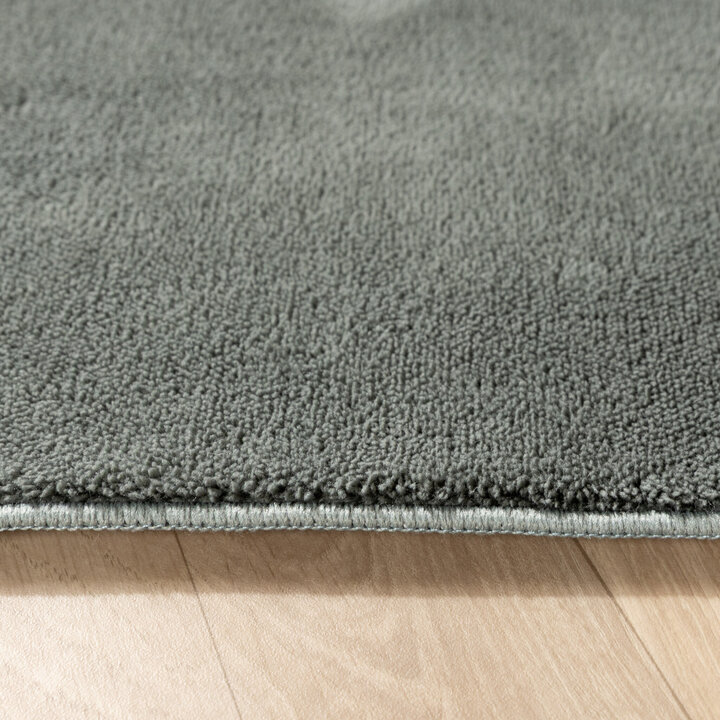 Kinderteppich Waschbar - Coco Auto Dunkelgrün 