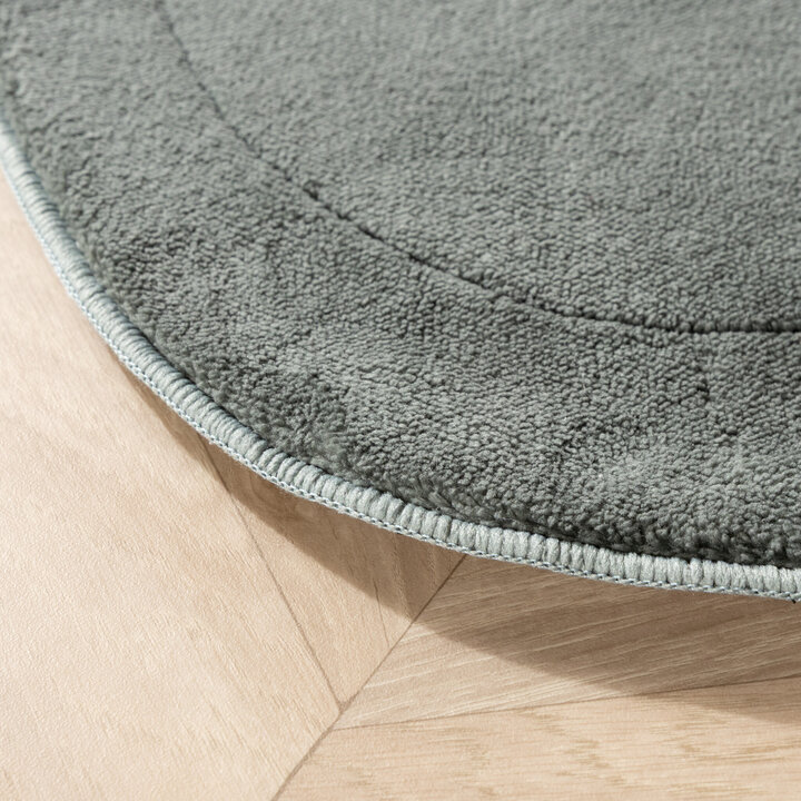 Kinderteppich Waschbar - Coco Schmetterling Dunkelgrün