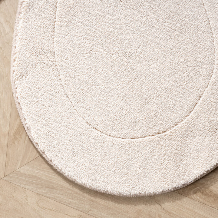 Kinderteppich Waschbar - Coco Schmetterling Beige