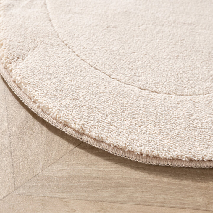 Kinderteppich Waschbar - Coco Schmetterling Beige