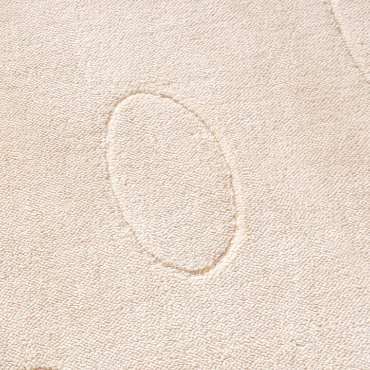 Kinderteppich Waschbar - Coco Erdbeere Beige