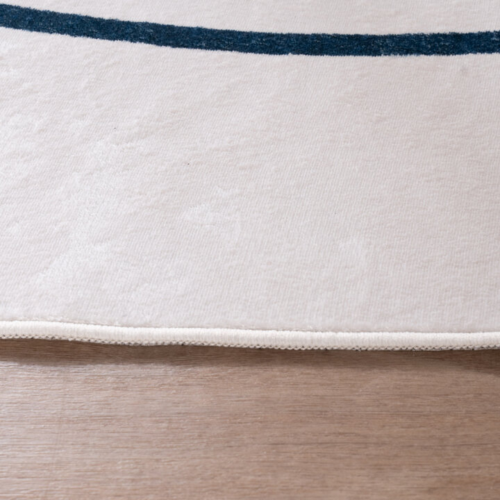 Teppich Organisch - Elyra Grau Blau