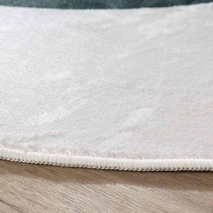 Teppich Organisch - Elyra Grün Beige