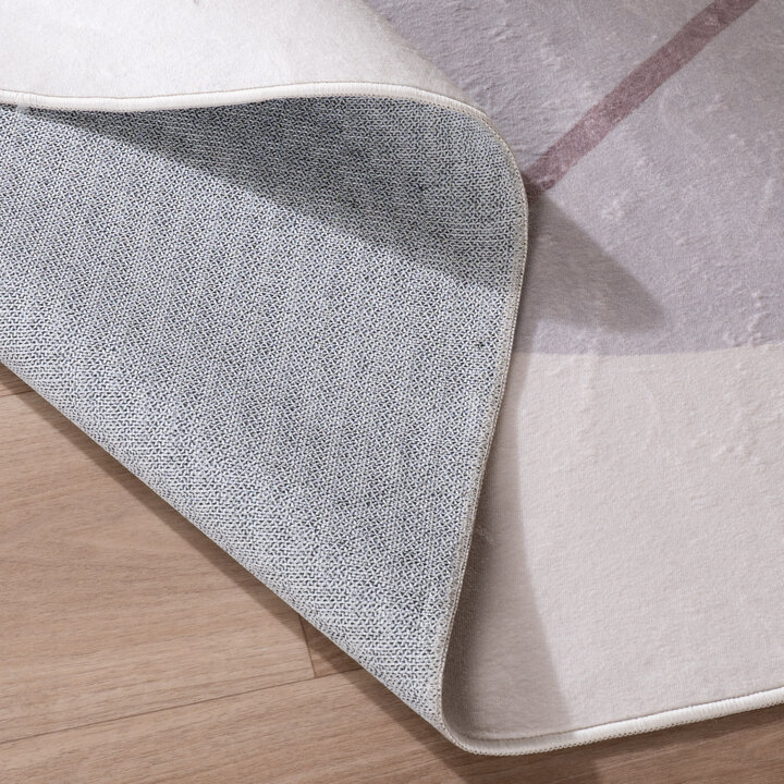 Teppich Organisch - Elyra Grau Beige