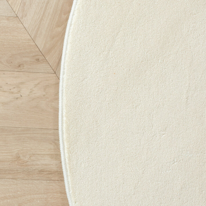 Waschbarer Spielteppich Rund - Sammy Rabbit Grau