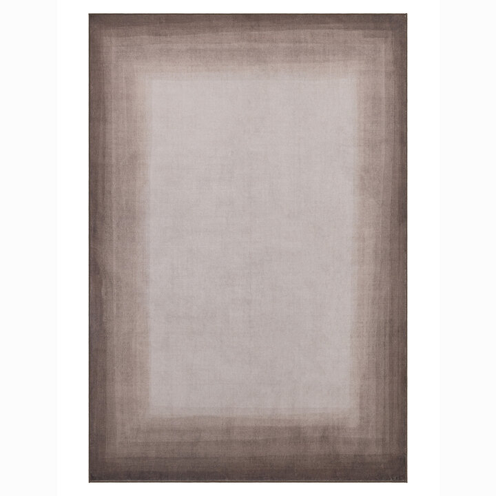 Moderner Teppich - Clarke Border Braun