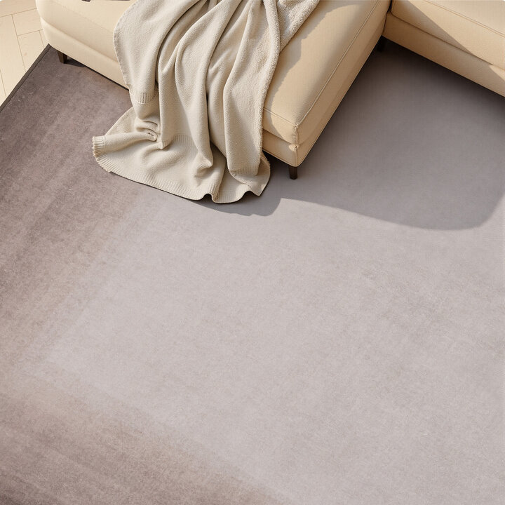 Moderner Teppich - Clarke Border Braun