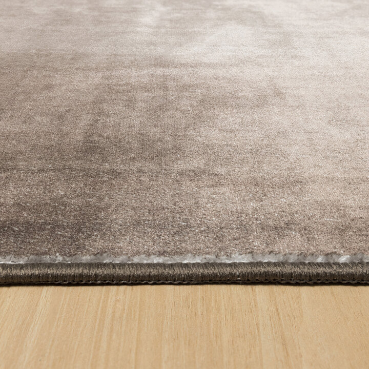 Moderner Teppich - Clarke Border Braun