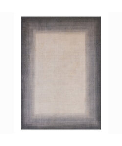 Moderner Teppich - Clarke Border Grau