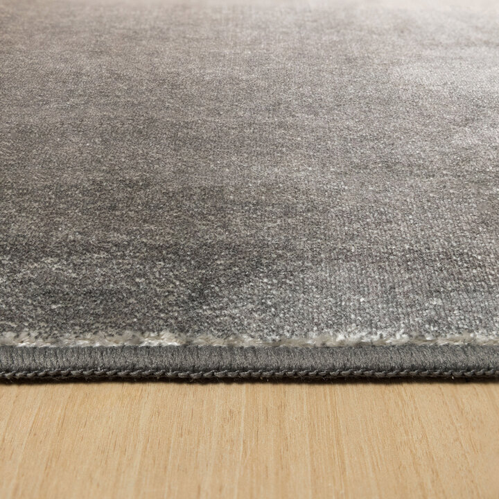 Moderner Teppich - Clarke Border Grau