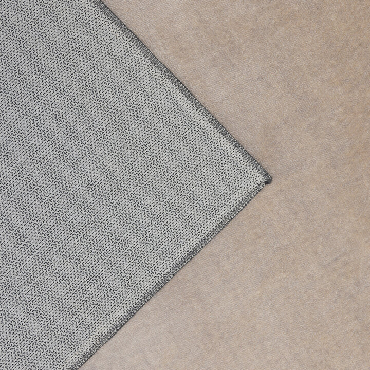 Moderner Teppich - Clarke Border Grau