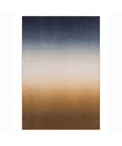 Moderner Teppich - Clarke Fade Blau