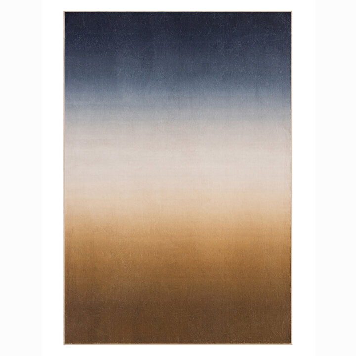 Moderner Teppich - Clarke Fade Blau