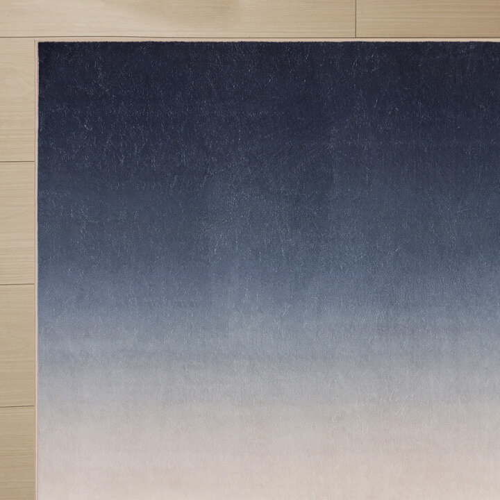 Moderner Teppich - Clarke Fade Blau