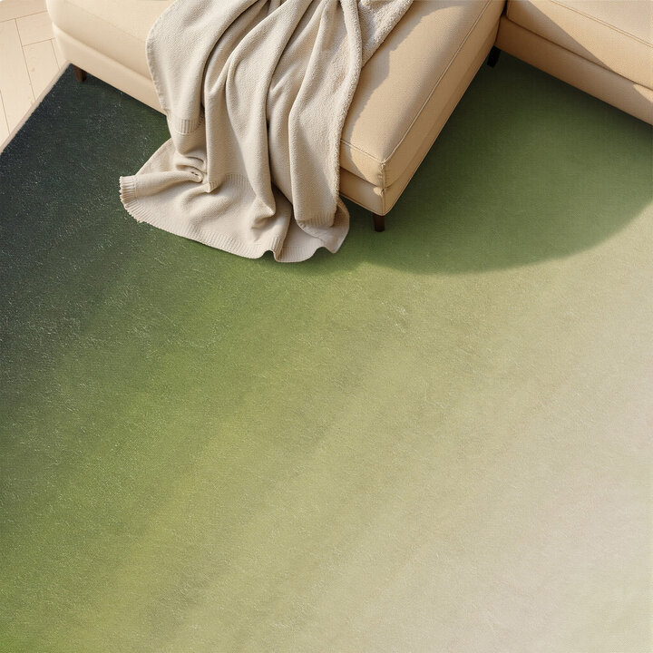 Moderner Teppich - Clarke Fade Grün