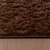 Flauschiger Teppich Rund - Bobby Dunkelbraun - thumbnail 5