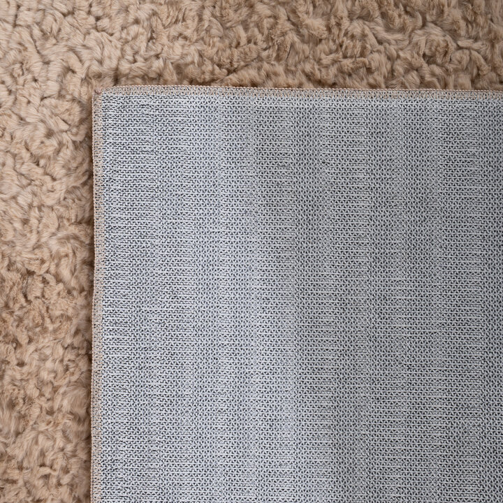 Flauschiger Teppich - Bobby Beige