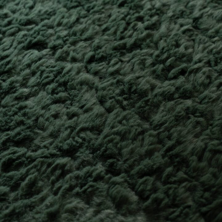 Flauschiger Teppich - Bobby Grün