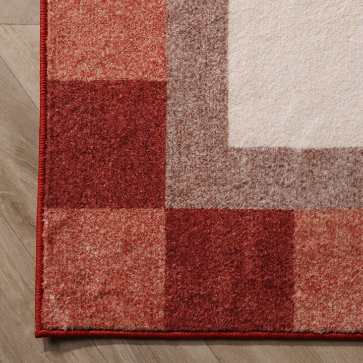 Läufer - Mambo Blox Terrakotta