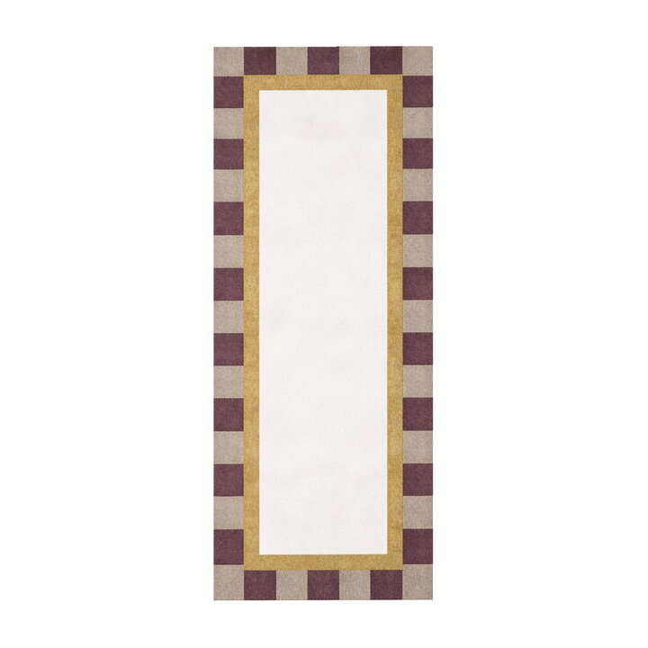 Läufer - Mambo Blox Braun