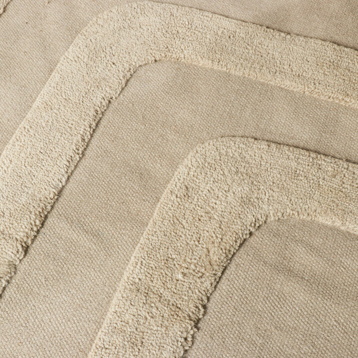 Wollteppich - Judith Lines Greige