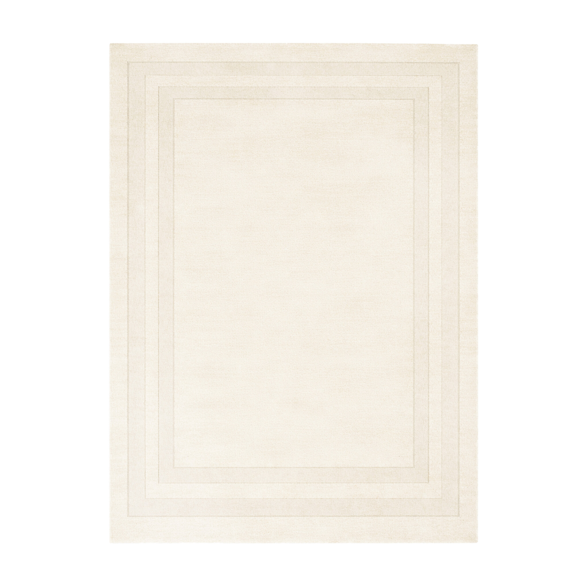 Wollteppich - Judith Border Creme - sfeer