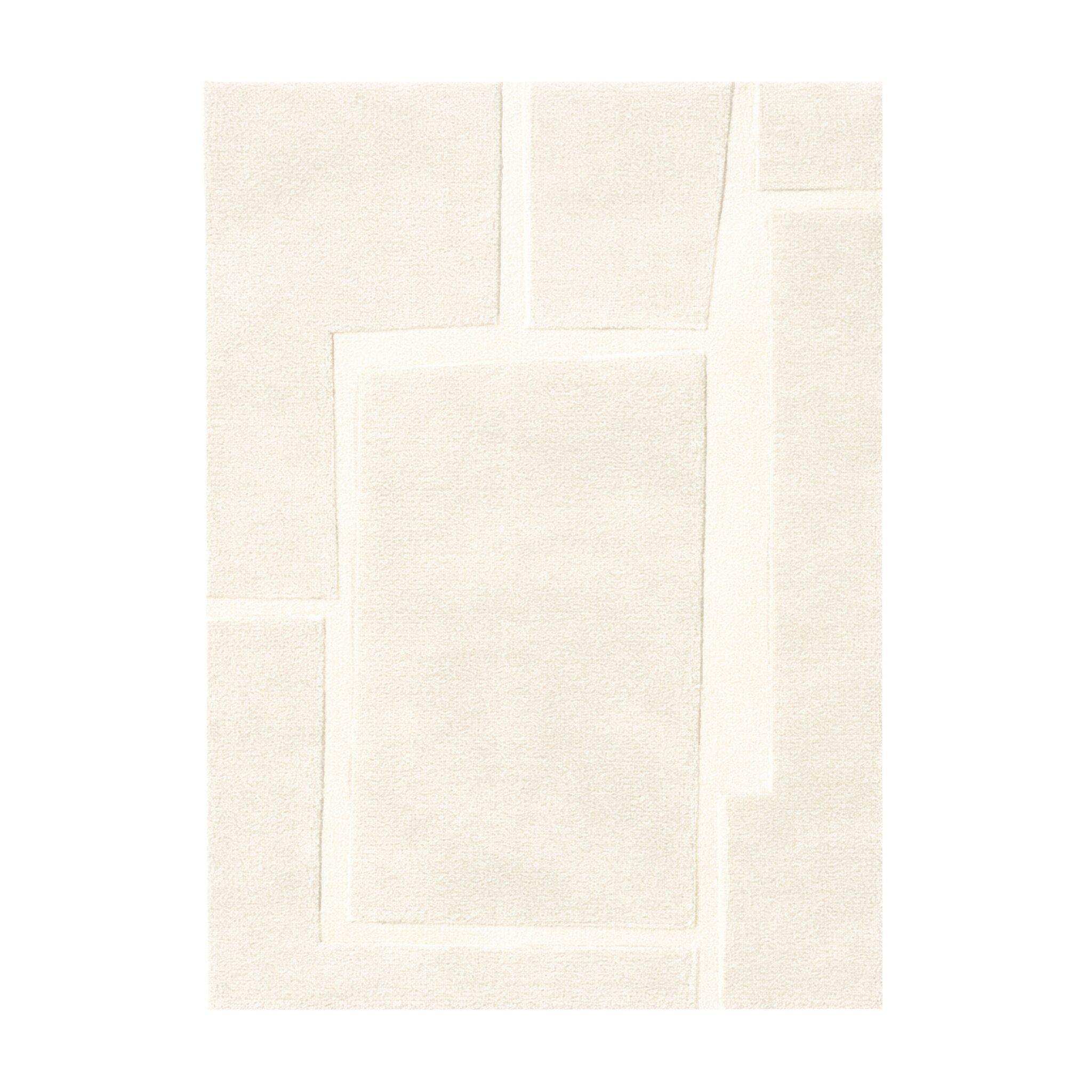 Wollteppich - Judith Pebble Creme - sfeer