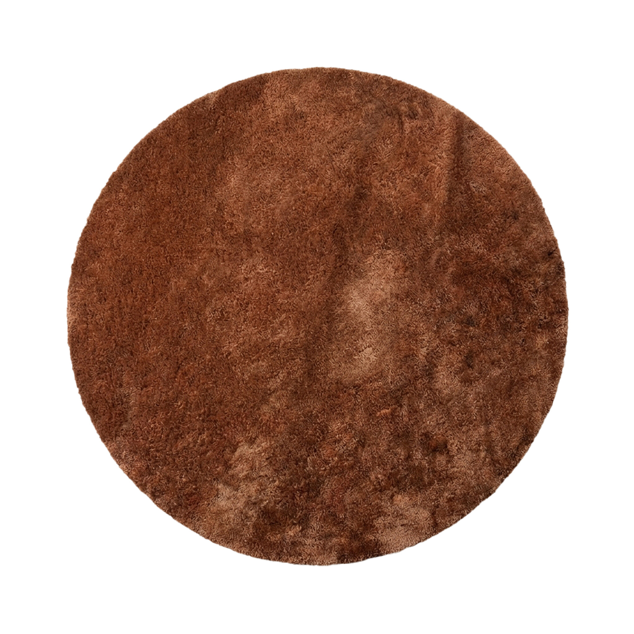 Waschbarer Teppich Rund - Clean Rost - sfeer