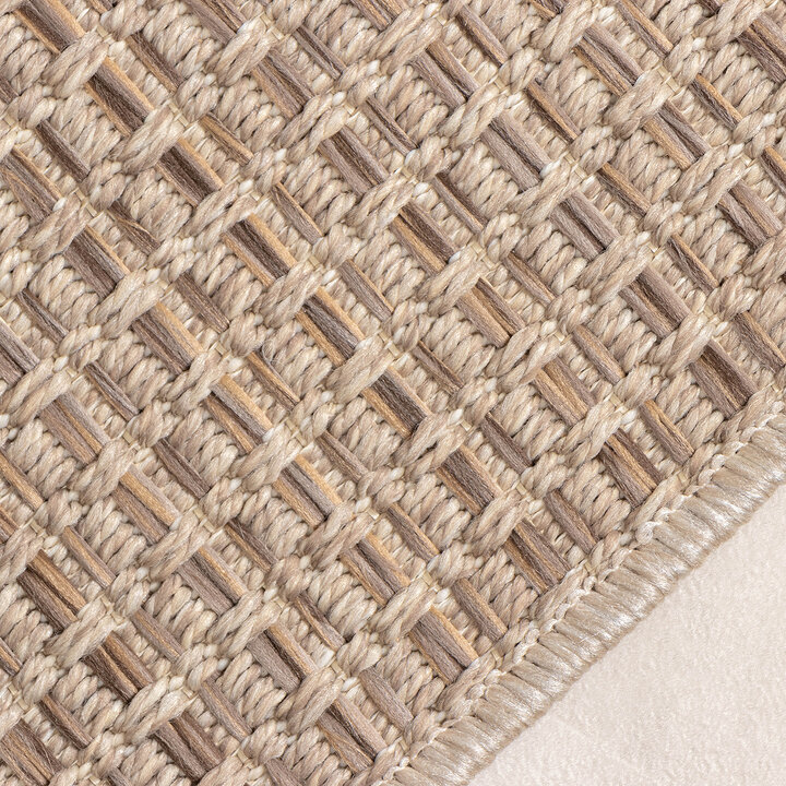 In- & Outdoor Jute Teppich - Fora Melange Natural