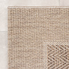 In- & Outdoor Jute Teppich - Fora Edge Natural - thumbnail 3