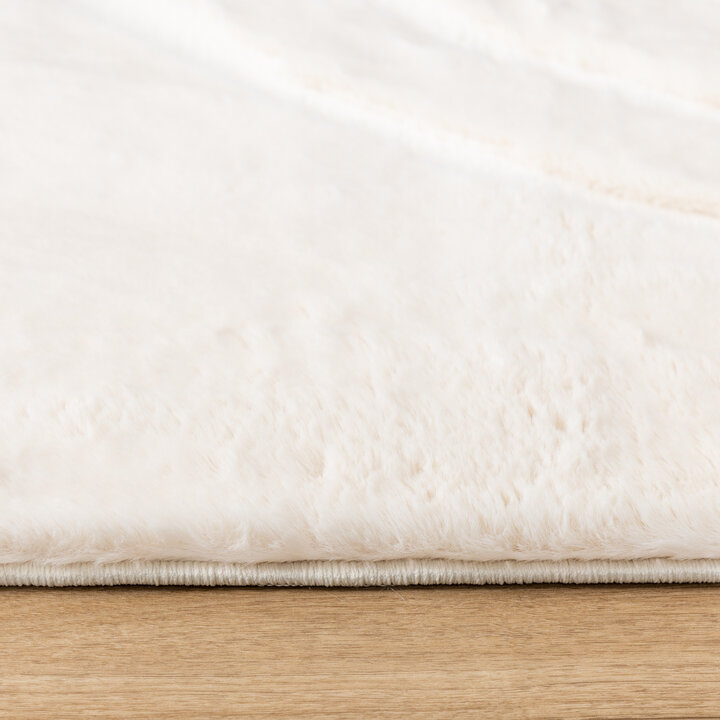 Hochflor Teppich - Carvy Arches Creme