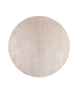 Waschbarer Teppich Rund - Clean Beige