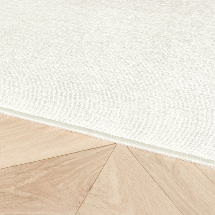 Geometrischer Teppich - Swing Waves Blau Grün 