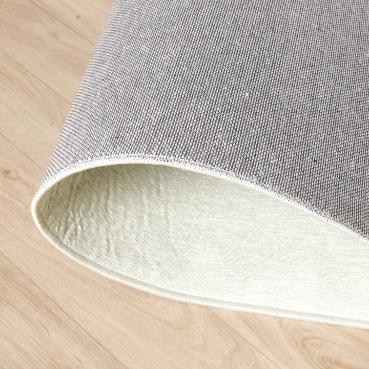 Geometrischer Teppich - Swing Waves Blau Grün 