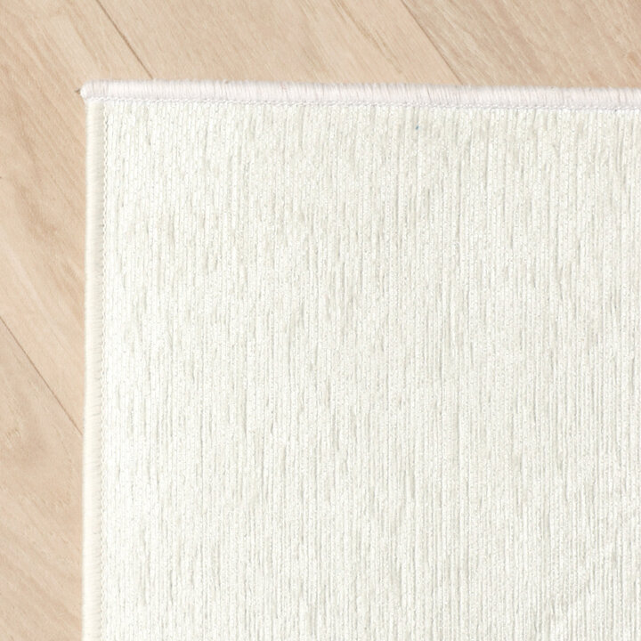 Geometrischer Teppich - Swing Waves Blau Rosa 