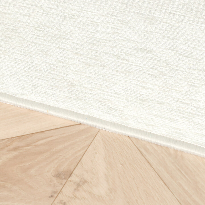 Geometrischer Teppich - Swing Waves Blau Rosa 