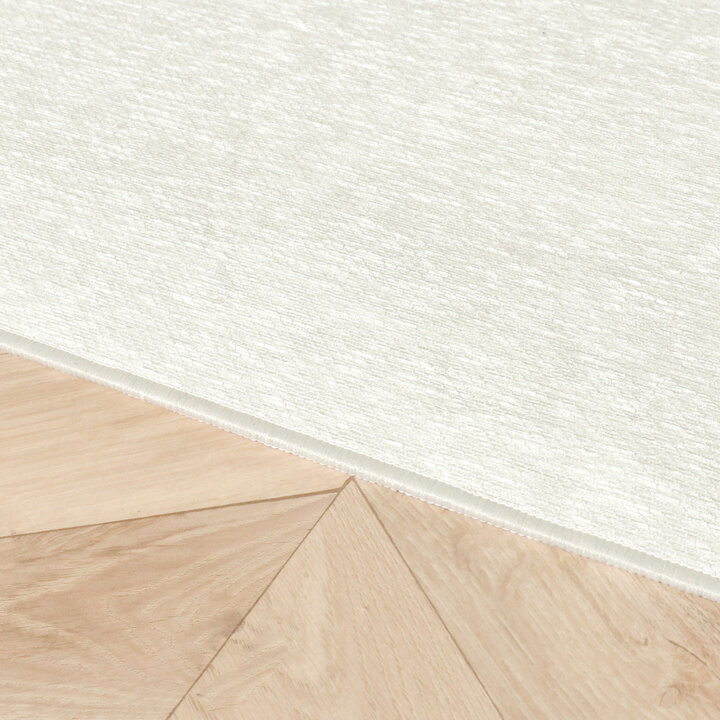 Geometrischer Teppich - Swing Shapes Blau Rosa 