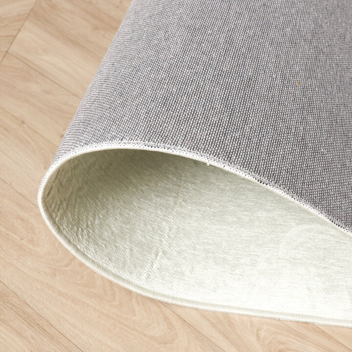 Geometrischer Teppich - Swing Shapes Blau Braun