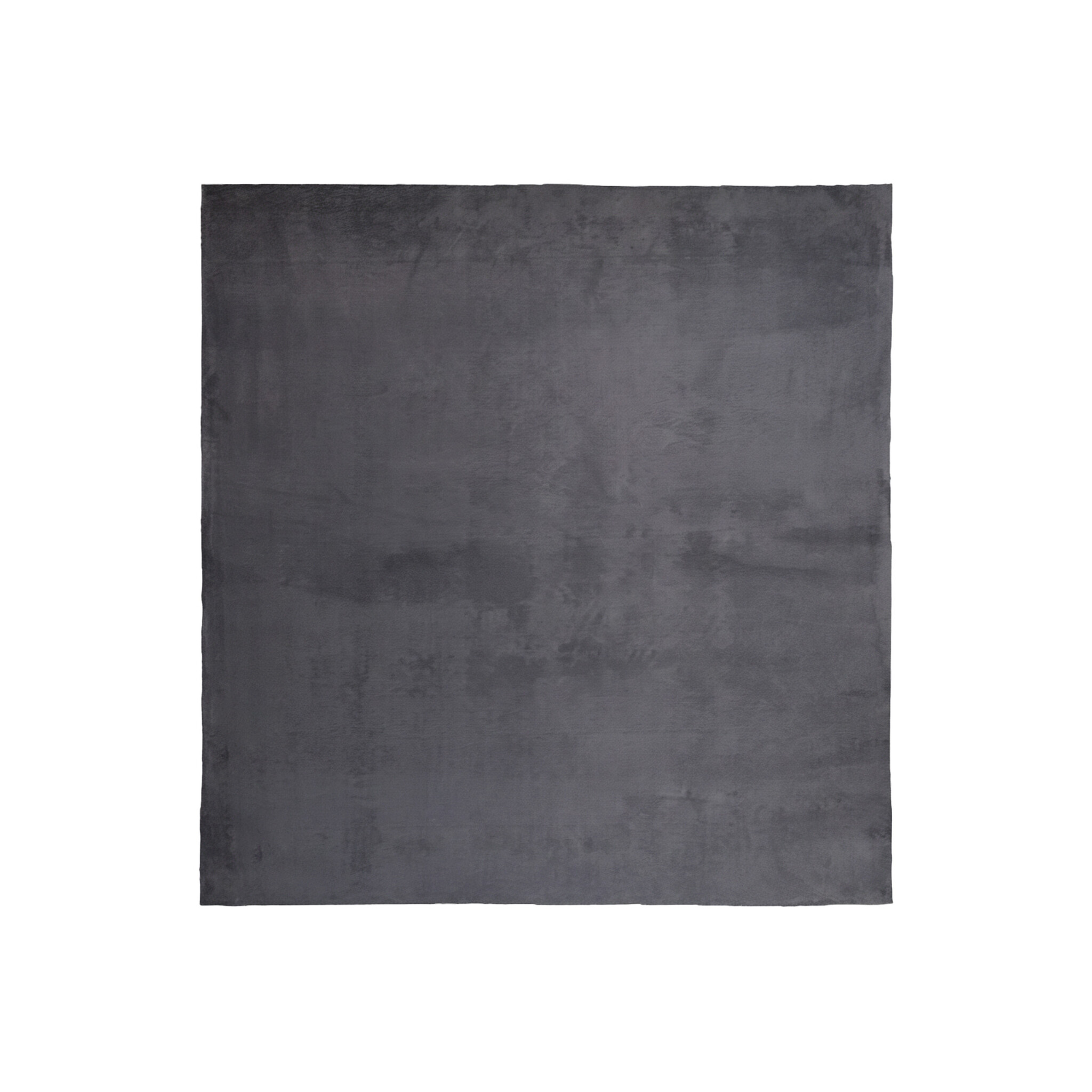 Flauschiger Teppich Quadratisch - Cozy Anthrazit - sfeer