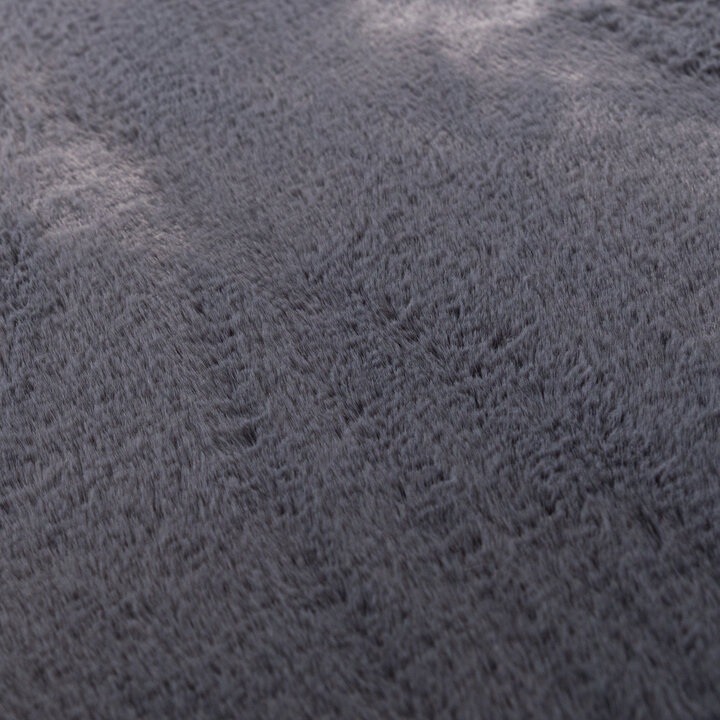 Flauschiger Teppich Quadratisch - Cozy Anthrazit