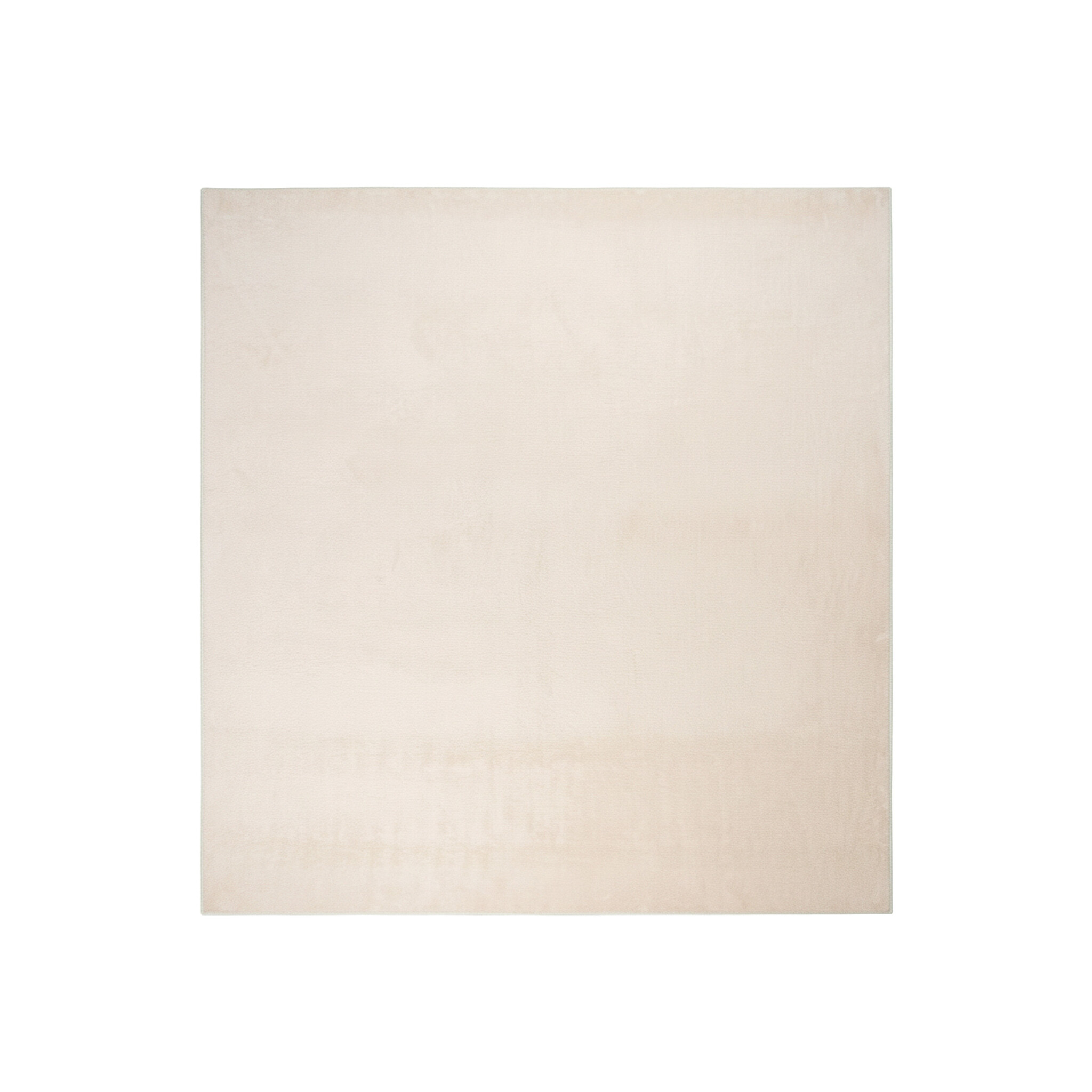Flauschiger Teppich Quadratisch - Cozy Creme - sfeer